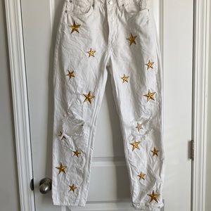 Free people fast times star mom Jeans by we the free